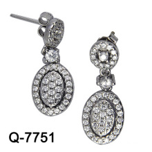Nueva joyería de plata de la manera de los pendientes de la manera del diseño 925 (Q-7751. JPG)